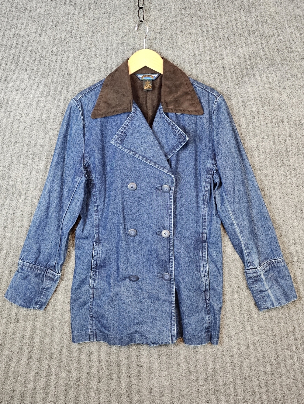 VINTAGE Shaver Lake Denim Chore Jacket. Size- Small